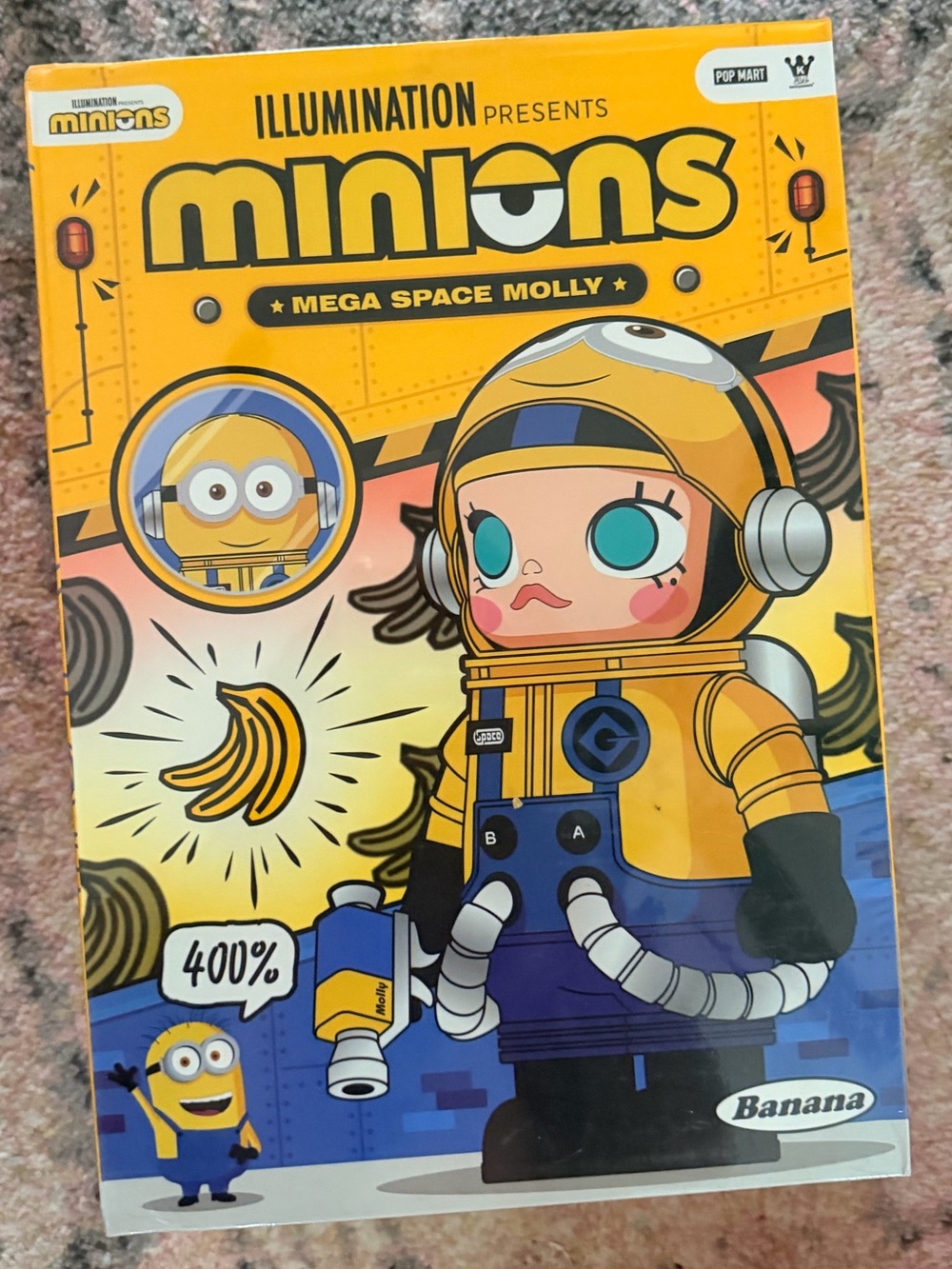 Minions Mega Space Molly Figure - Yellow/Blue